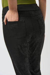 Joseph Ribkoff - Foiled Pull On Slim Ankle Pants