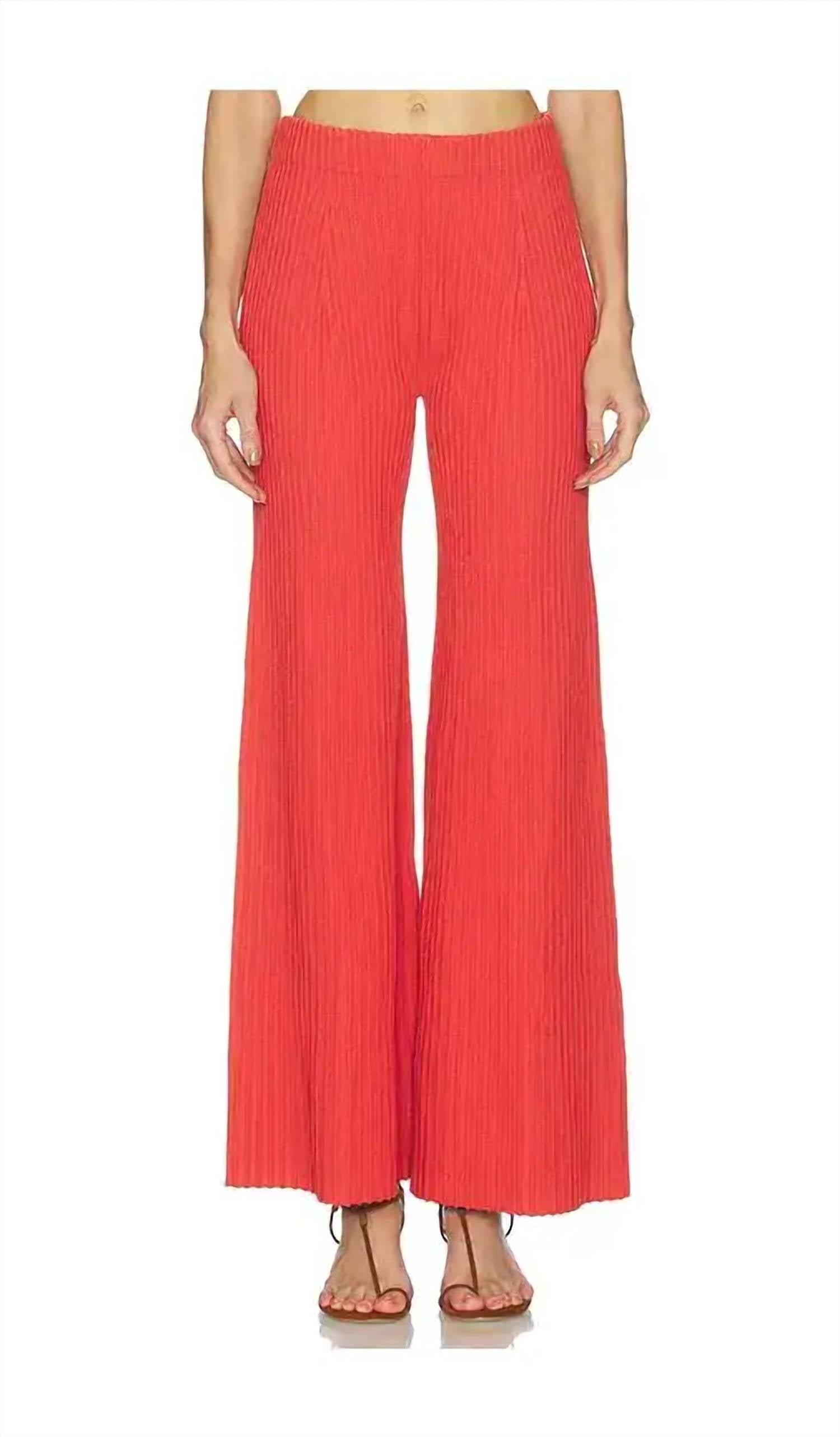ALEXIS Boda Pant in terrocotta - women's pants