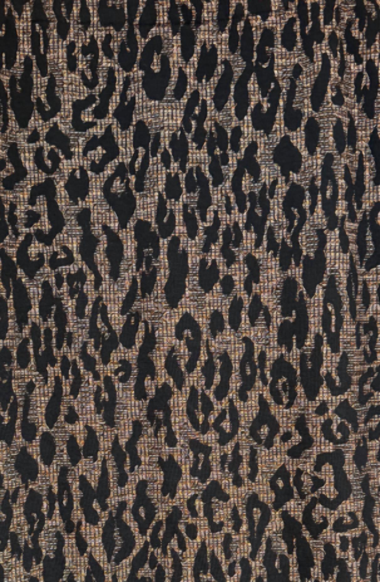COREY LYNN CALTER Women's Zola Printed Pencil Skirt in black copper - women's skirt - detail view