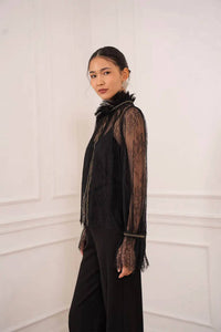 Choklate Paris - Long Sleeve Lace Blouse