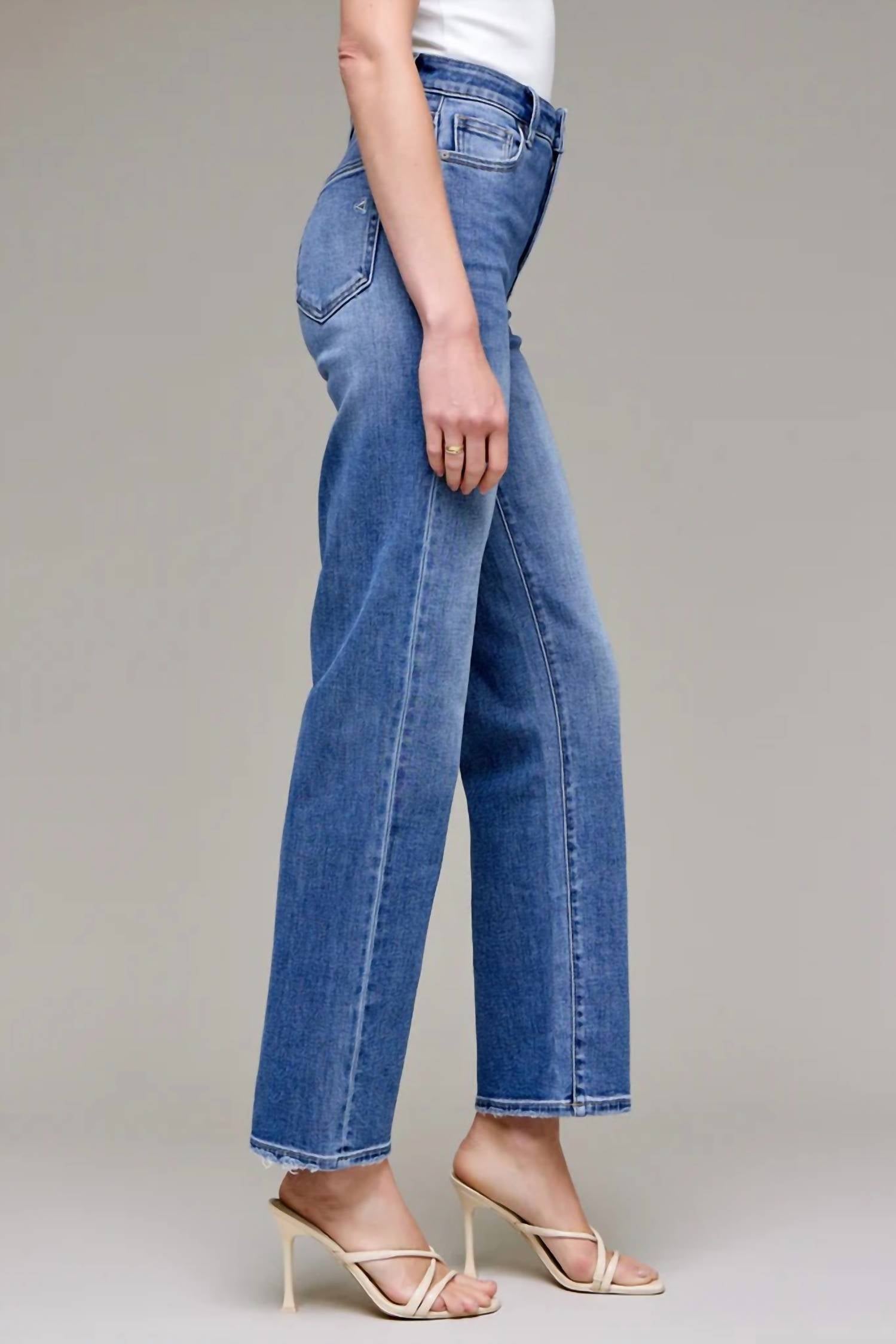 Hidden - Tracey High Rise Straight Jeans