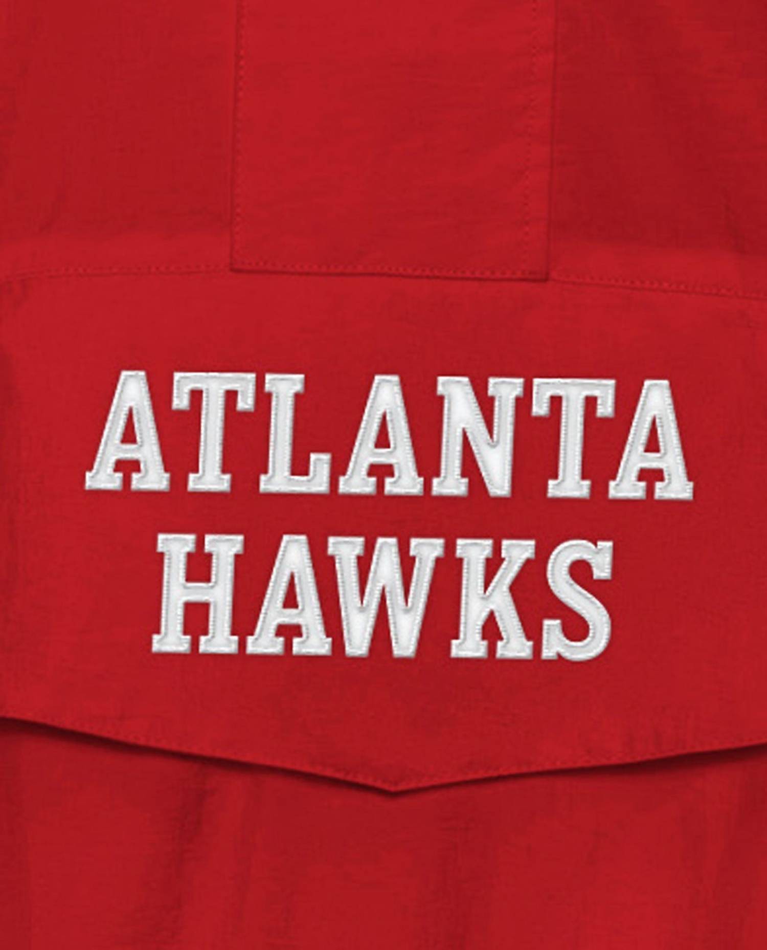Starter - Men's Atlanta Hawks Home Team Half-zip Jacket