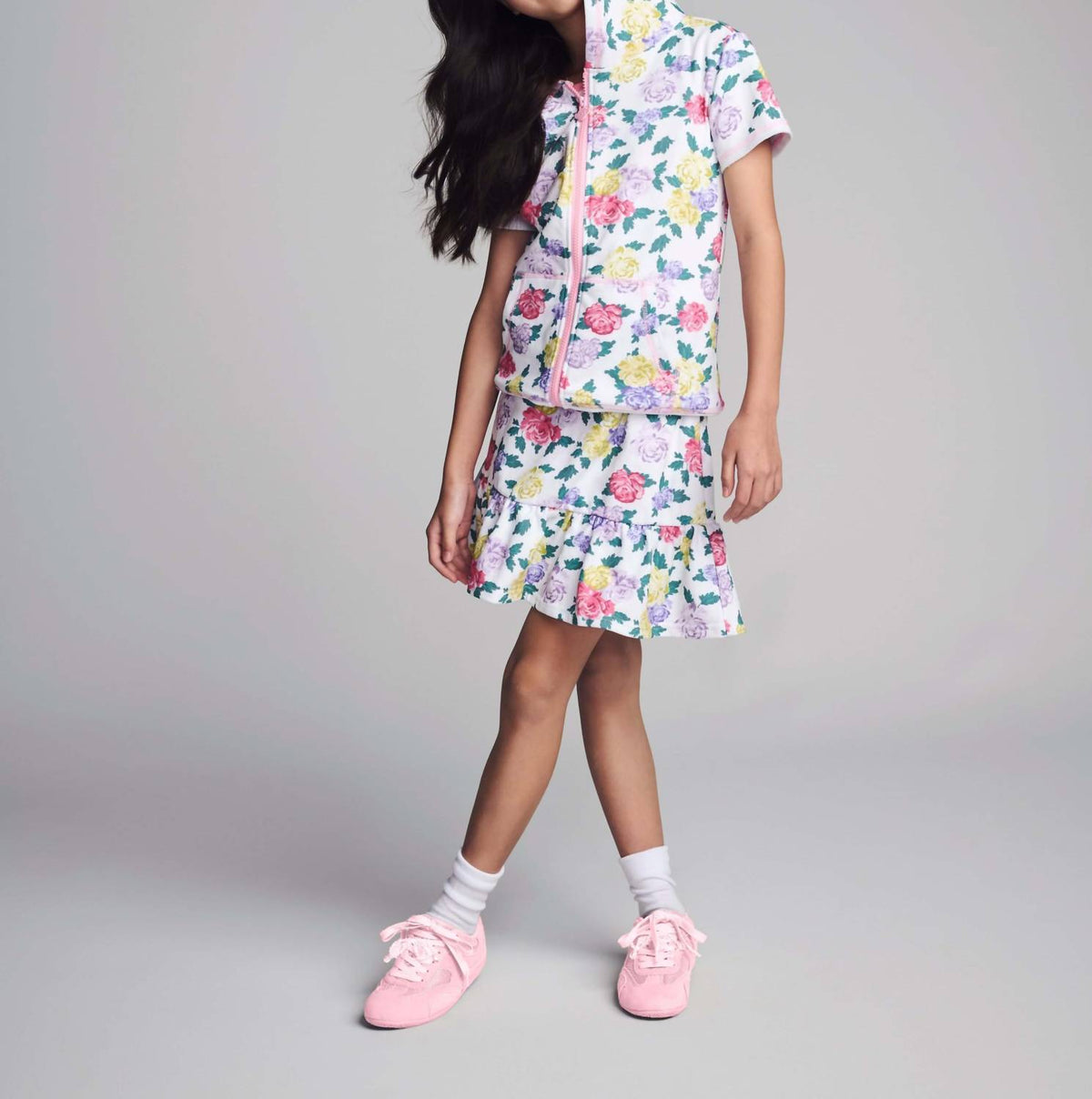 Appaman - Girl's Floral Garden Marissa Hoodie