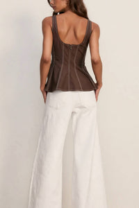 Veronica Beard - Charlie Peplum Top