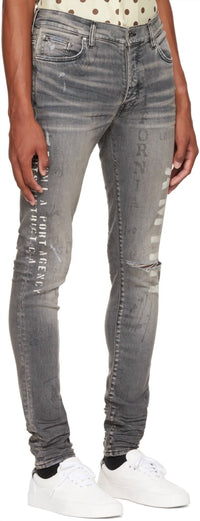 Amiri - Military Stencil Jeans