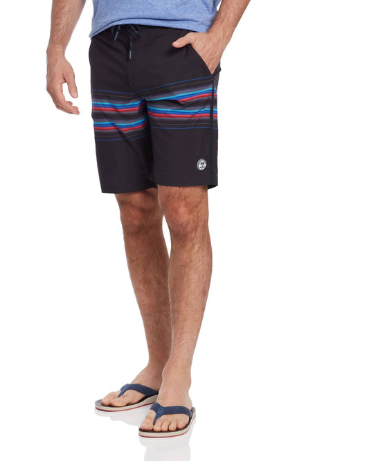 Flags & Anthem - Rockaway Stripe 8" Board Shorts