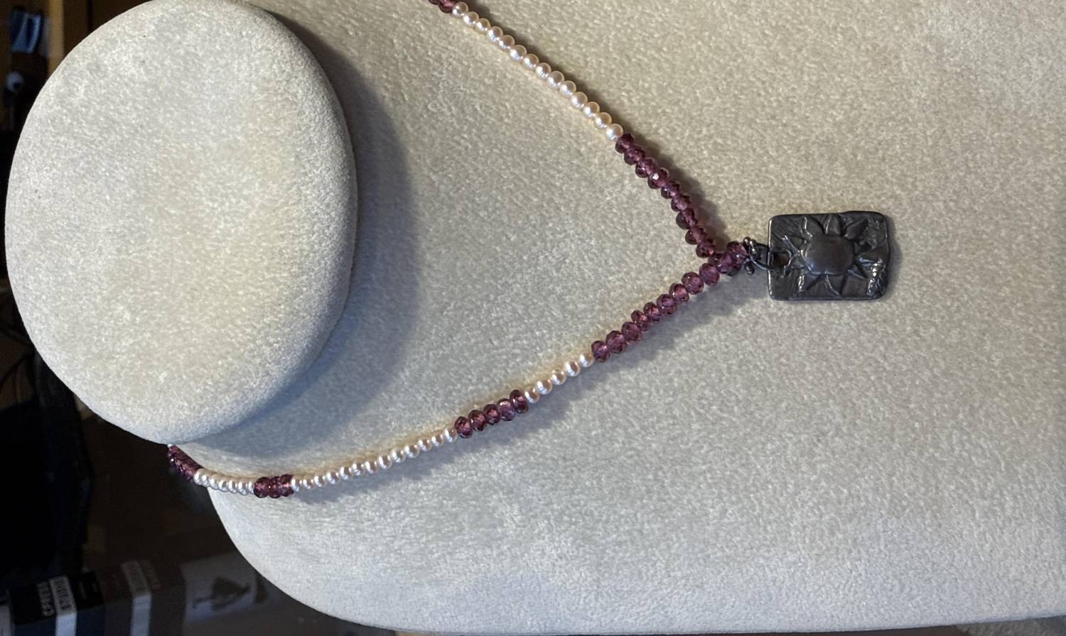 Jes Maharry - Pearl Tourmaline Necklace