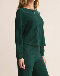 Z Supply - Elfie Long Sleeve Rib Top