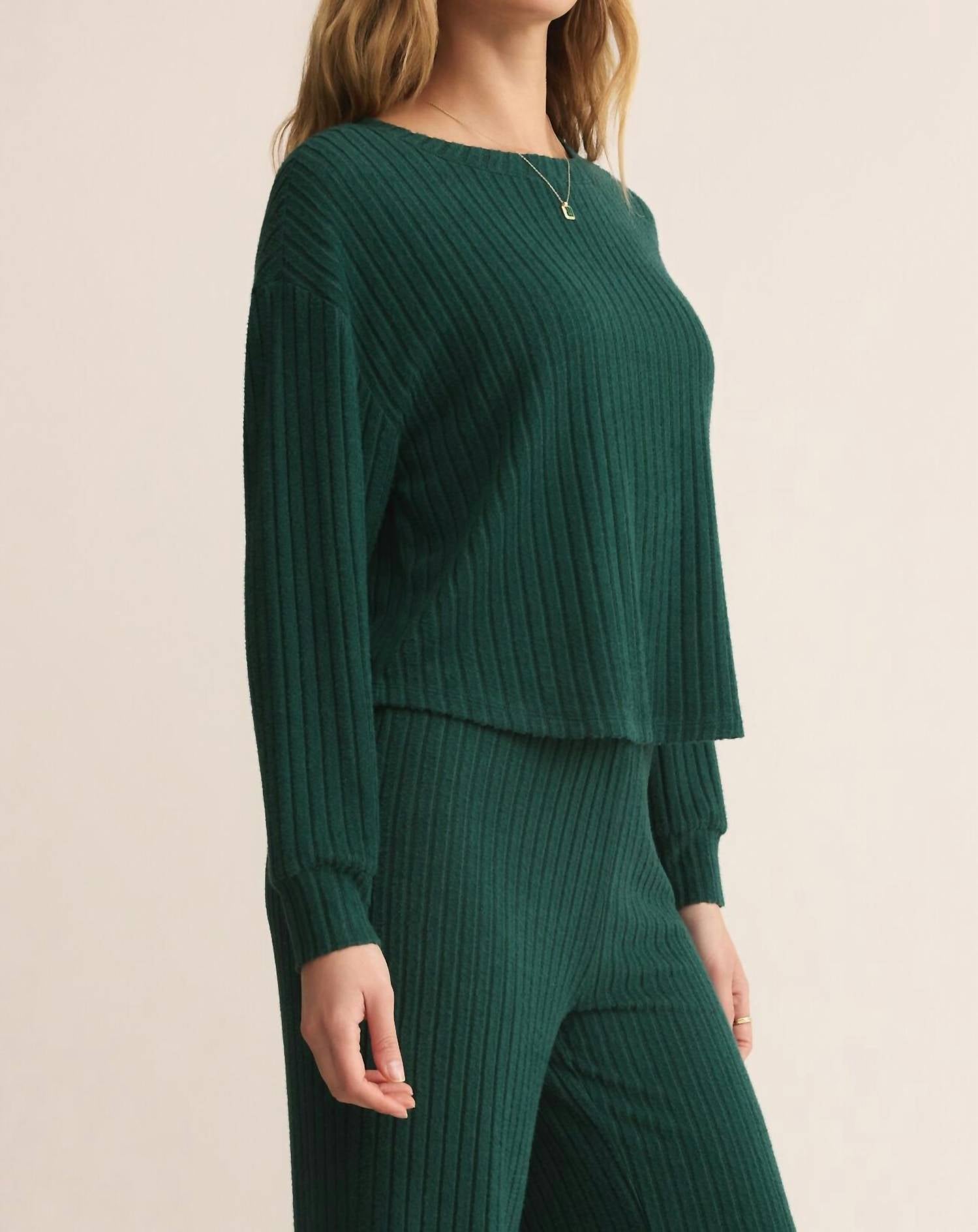 Z Supply - Elfie Long Sleeve Rib Top