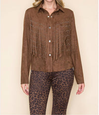 VOCAL APPAREL Wrangler Jacket in brown - women's jacket