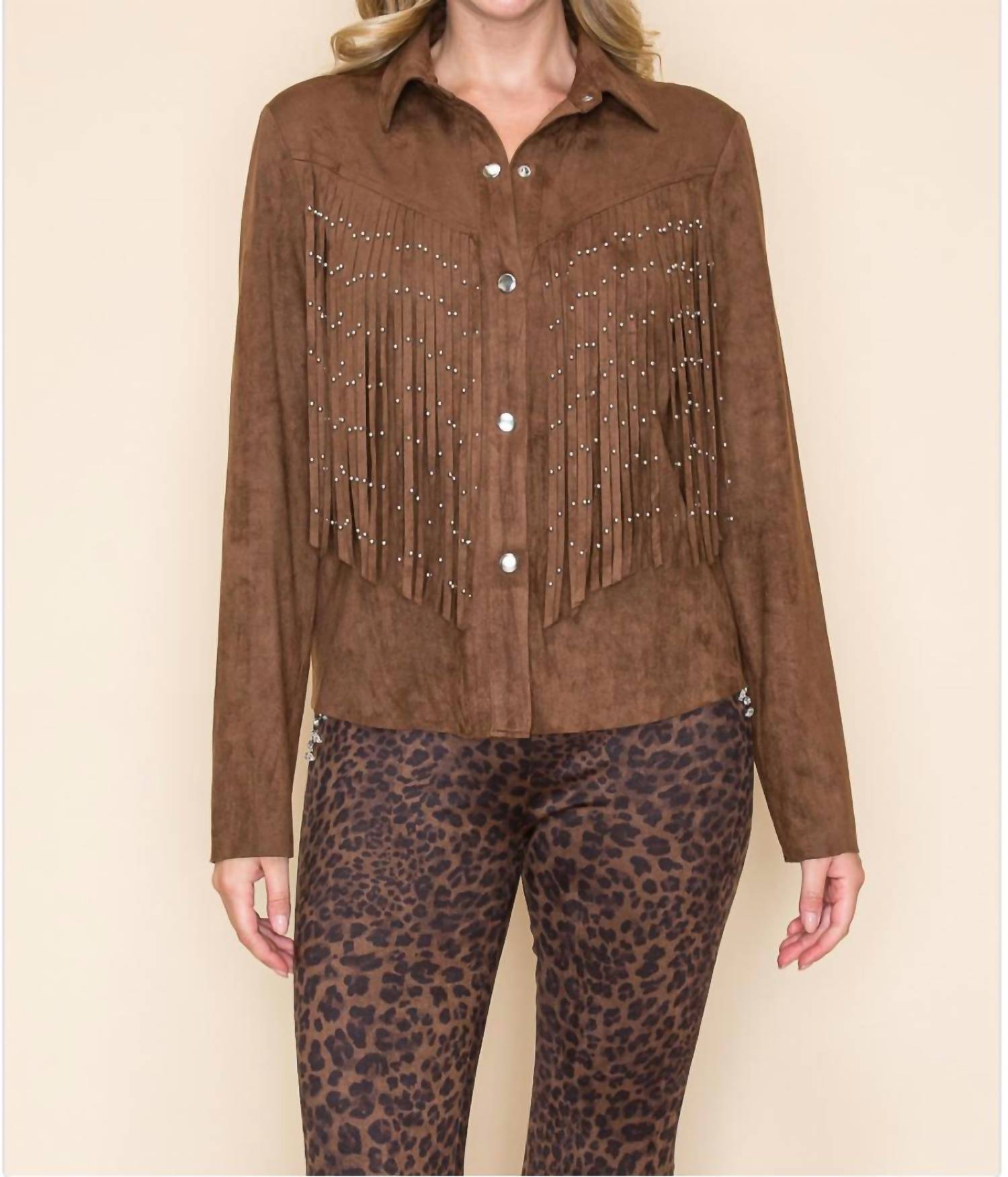 VOCAL APPAREL Wrangler Jacket in brown - women's jacket