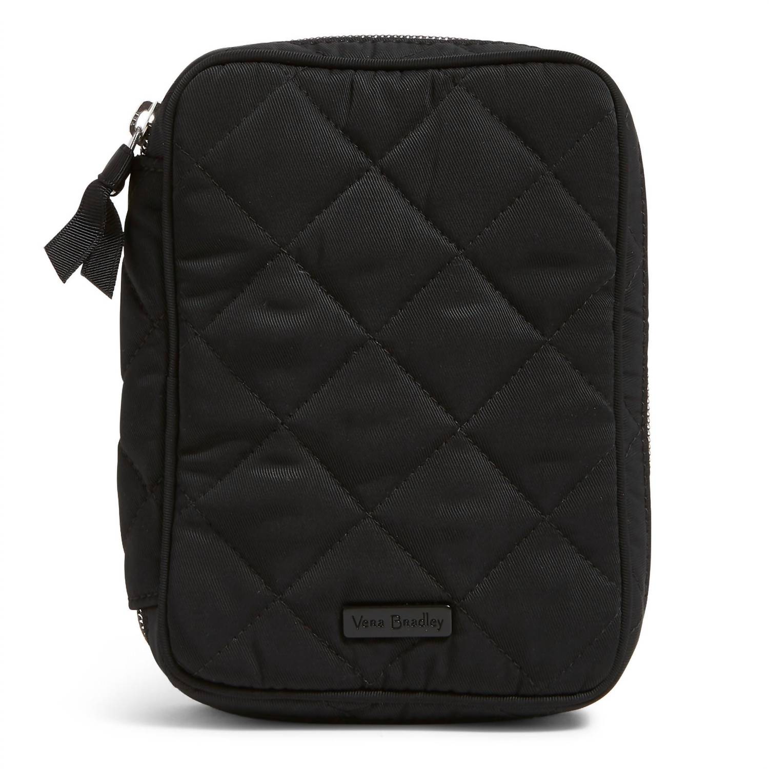 Vera Bradley Women's Zip-around Jewelry Folio Bag in black - women's bag
