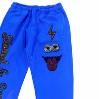 Roku Studio - Men's Rhinestone Stoned Joggers