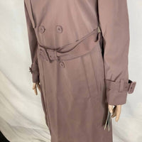 London Fog Women's Double Breasted Trench Coat in terracotta - women's jacket - view 4
