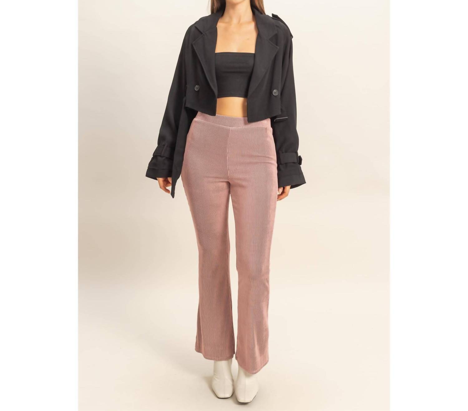 Hyfve - Cropped Trench Coat