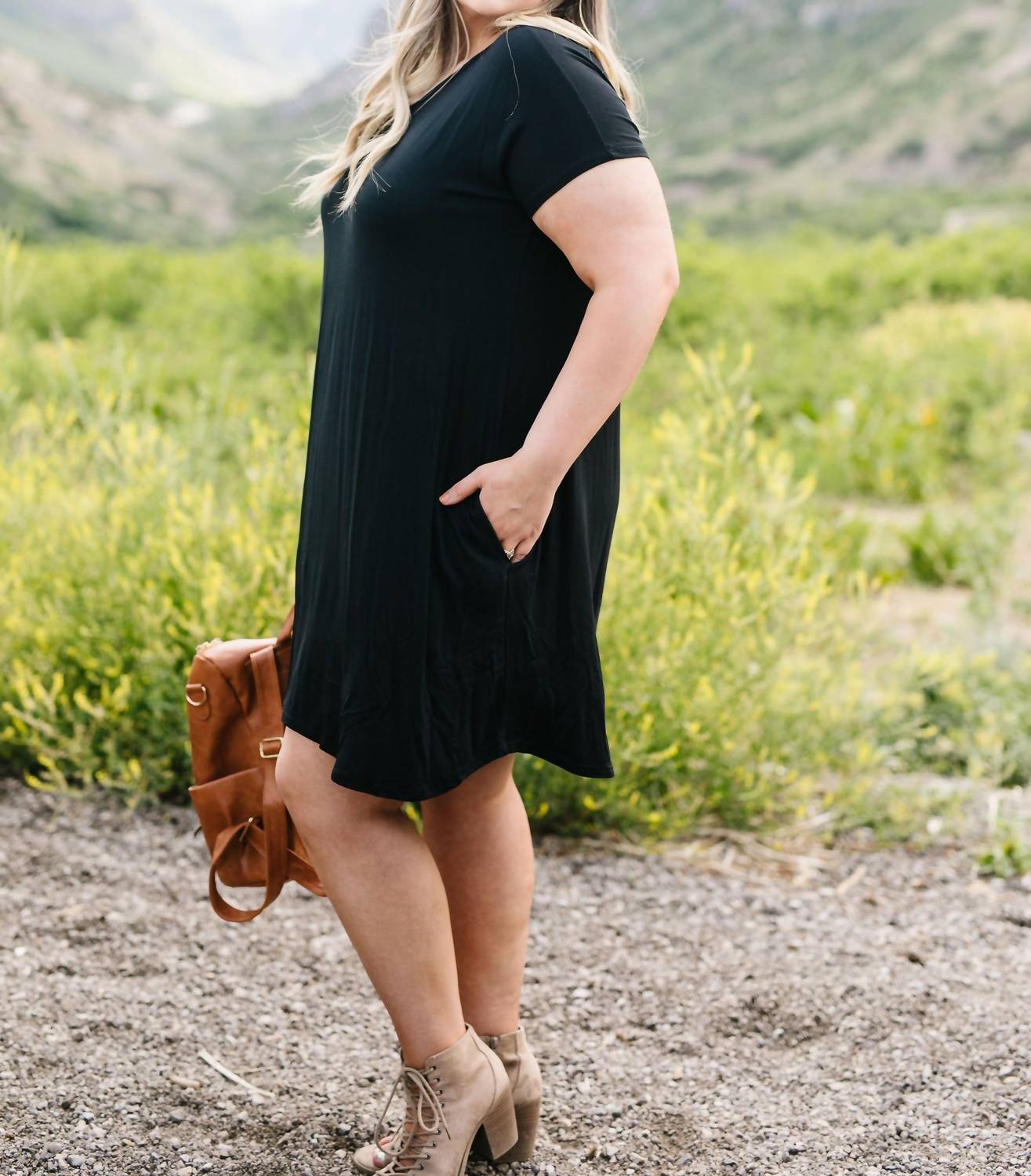 Summer Swing V-Neck Dress
