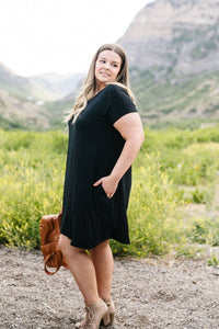 Summer Swing V-Neck Dress