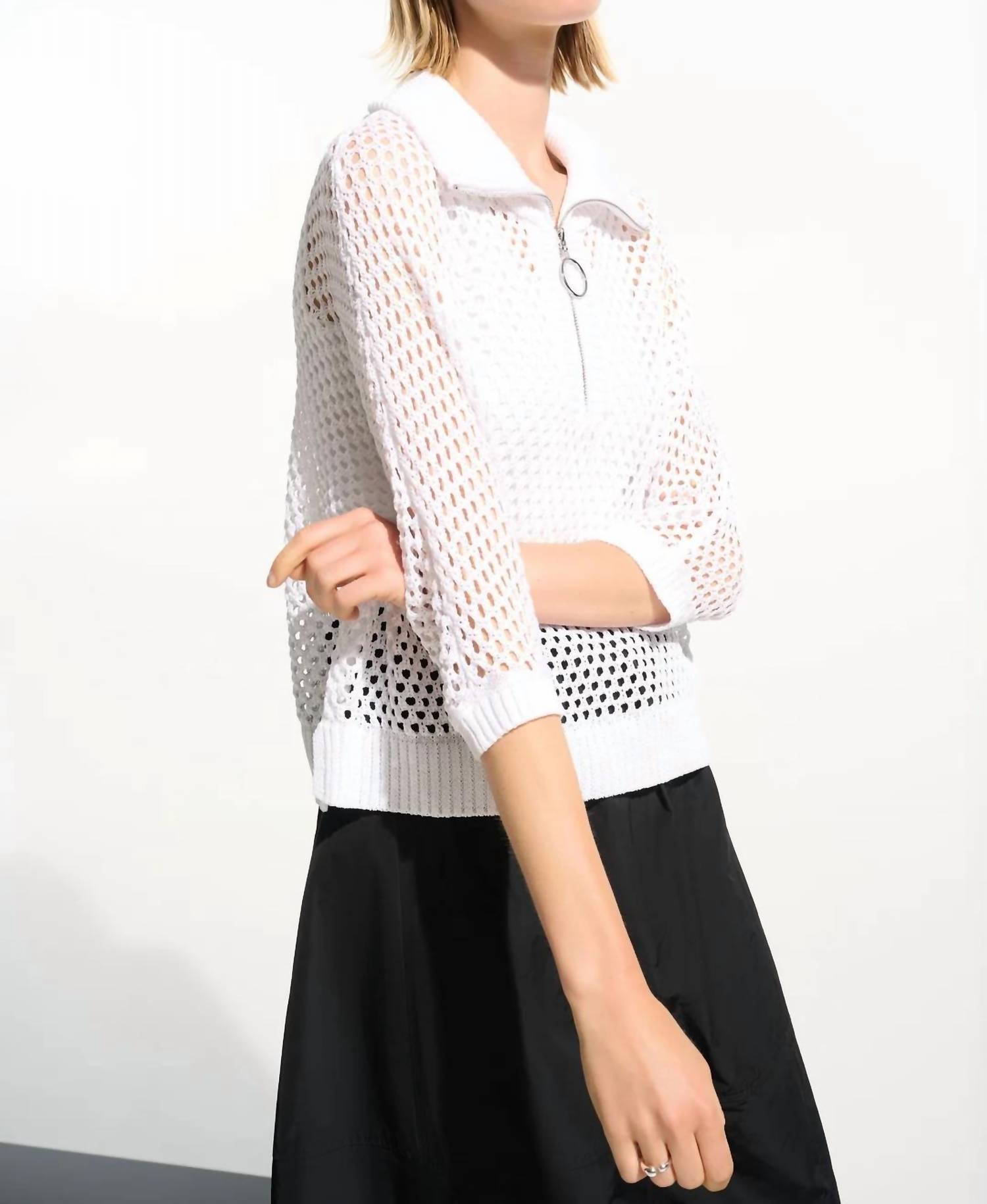 Joseph Ribkoff - Zip Sweater