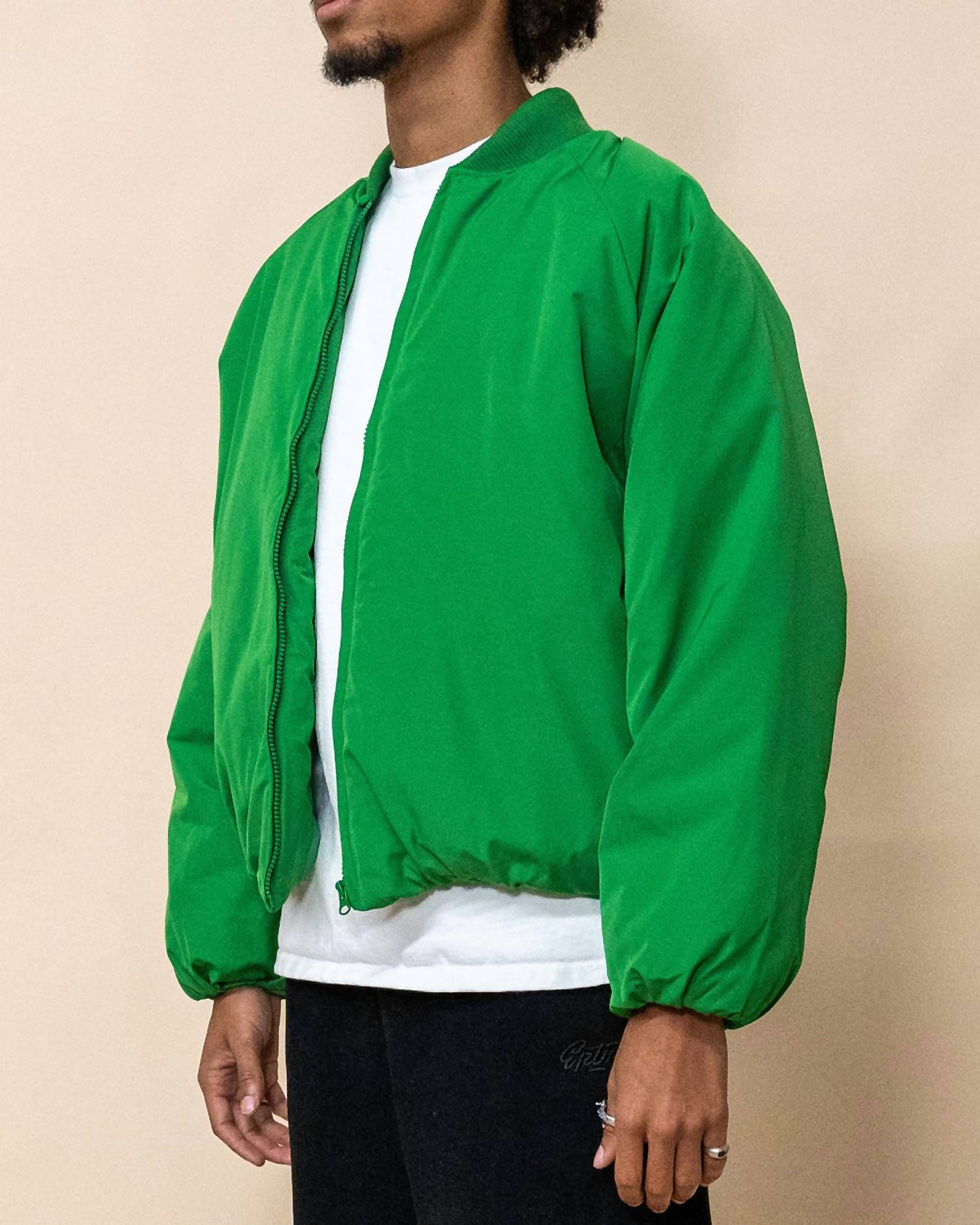 Eptm - Cropped Bubble Bomber Jacket