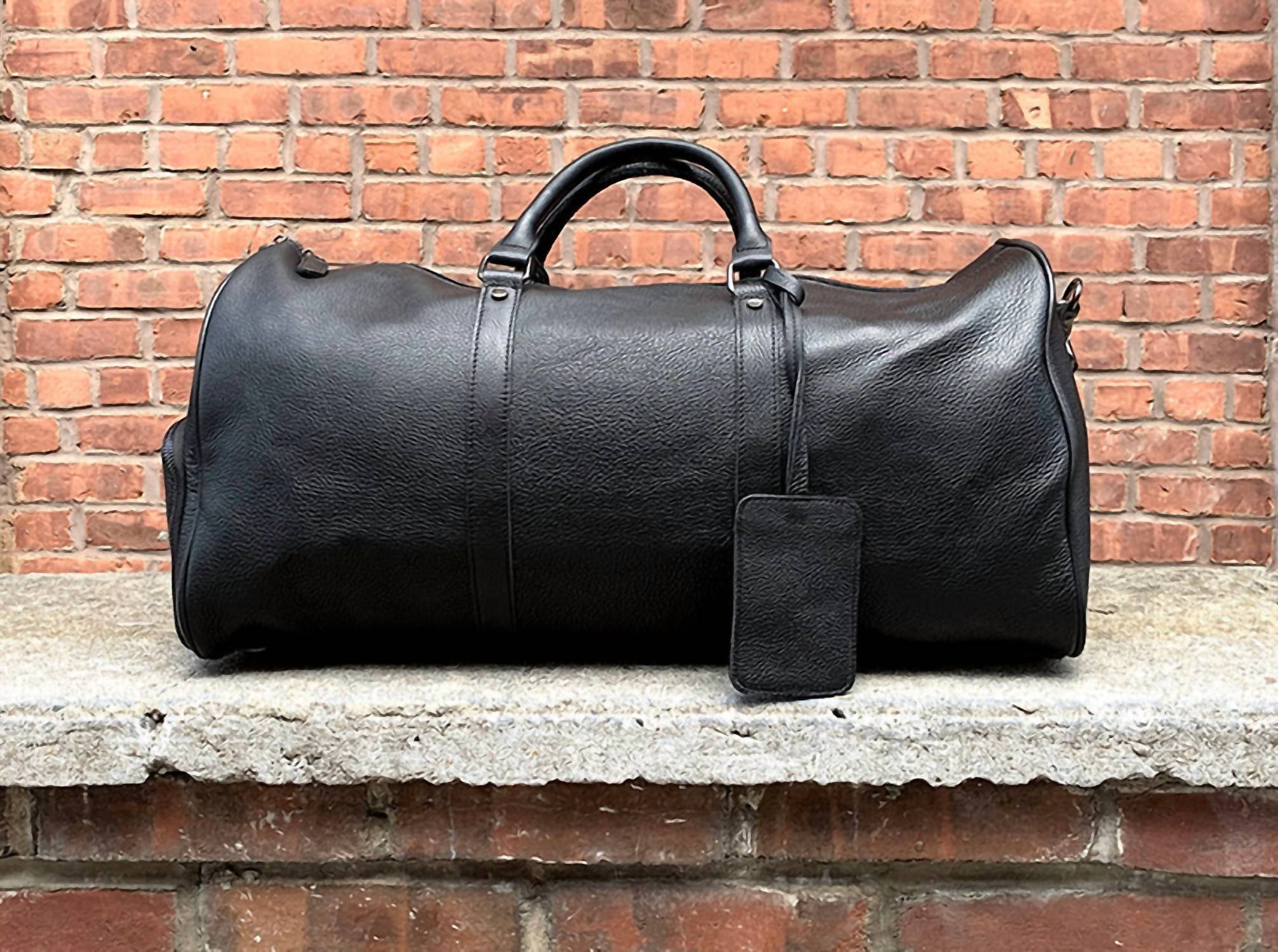 Steel Horse Leather - Men's Endre Weekender Vintage Leather Duffle Bag
