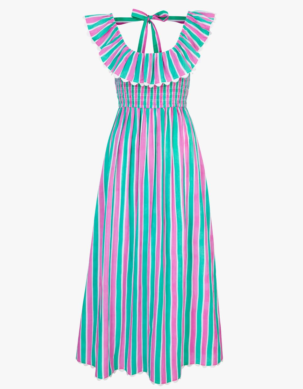 Pink City Prints - Susie Midi Dress