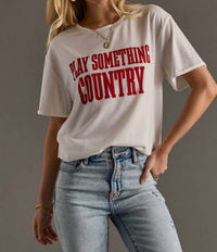 Panache Apparel - Play Something Country Tee