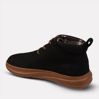 Mykos Men's Koen Lace-up Travel Sneaker in black - men's sneaker - detail view
