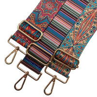 Cthru Women's Stained Glass Geometric Adjustable Crossbody Bag Purse Strap in multicolor - women's item - alternate view