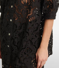 Farm Rio - Seashell Eyelet Shirt