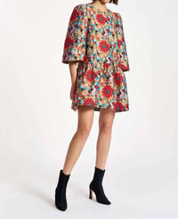 Essentiel Antwerp - Camas Jacquard Swing Dress