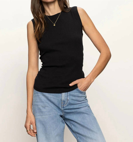 Sanctuary - Ribbed Ruched Tank Top