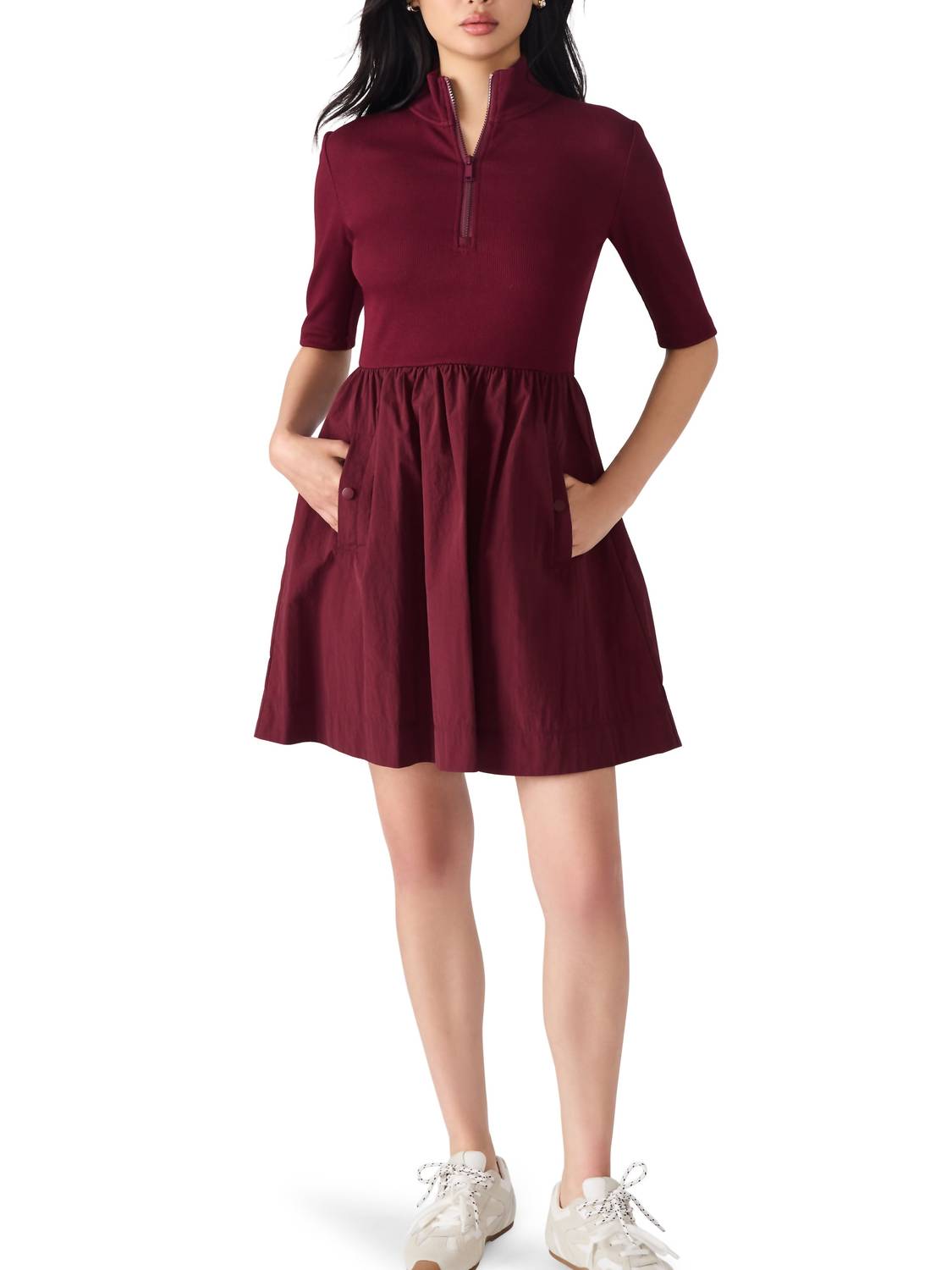 STEVE MADDEN Berlina Dress in wine - women's dress