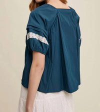 Listicle - Isla Lace Bow Blouse