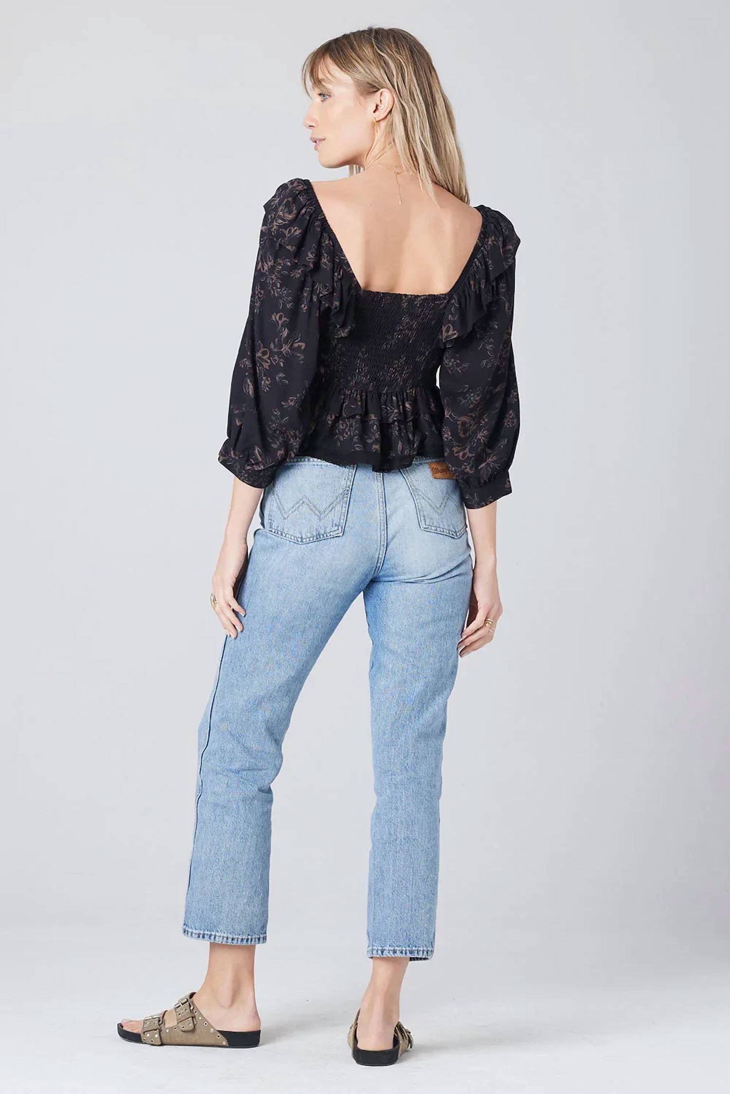 Saltwater Luxe - 3/4 Sleeve Top