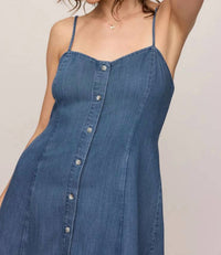 Z Supply - Angel Eyes Denim Mini Dress