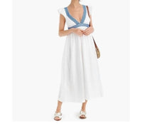 J.Crew - Women's Sleeveless Cotton Dress