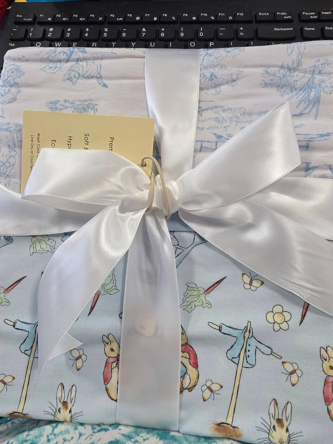 Charlies Project - Kids Peter Rabbit Bamboo Blanket