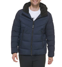 Calvin Klein - Chevron Sherpa Lined Hood Jacket