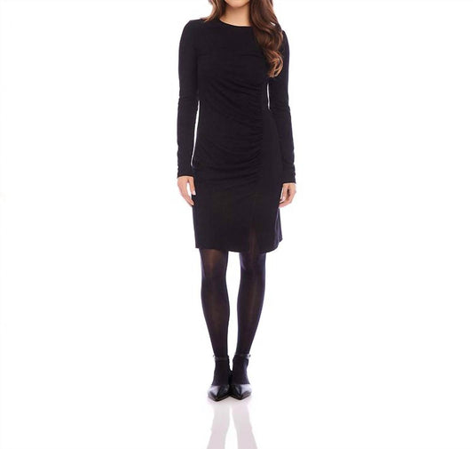 Karen Kane - Shirred Long Sleeve Dress