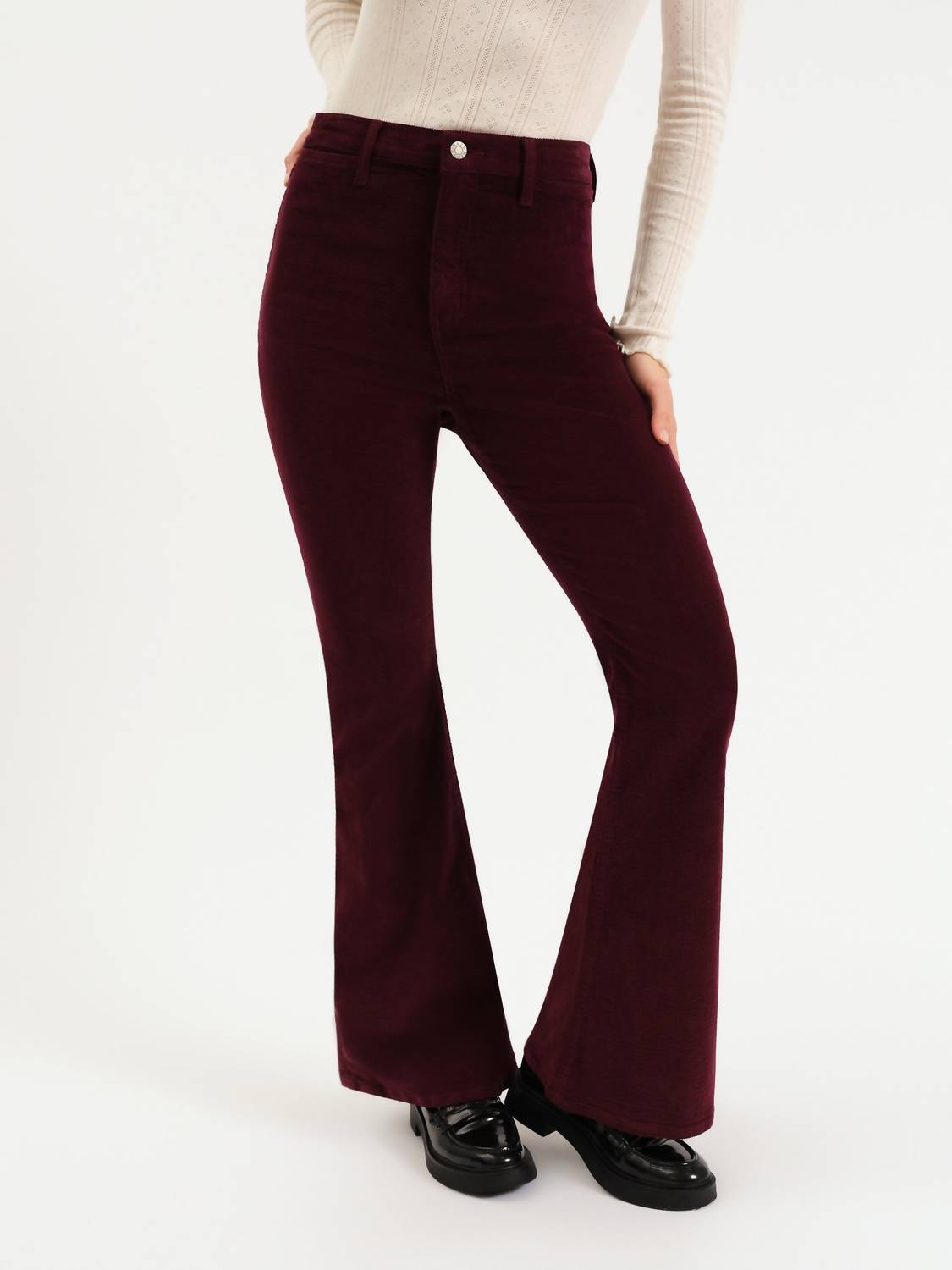 Daze - Sunset High Rise Flare Leg Pants
