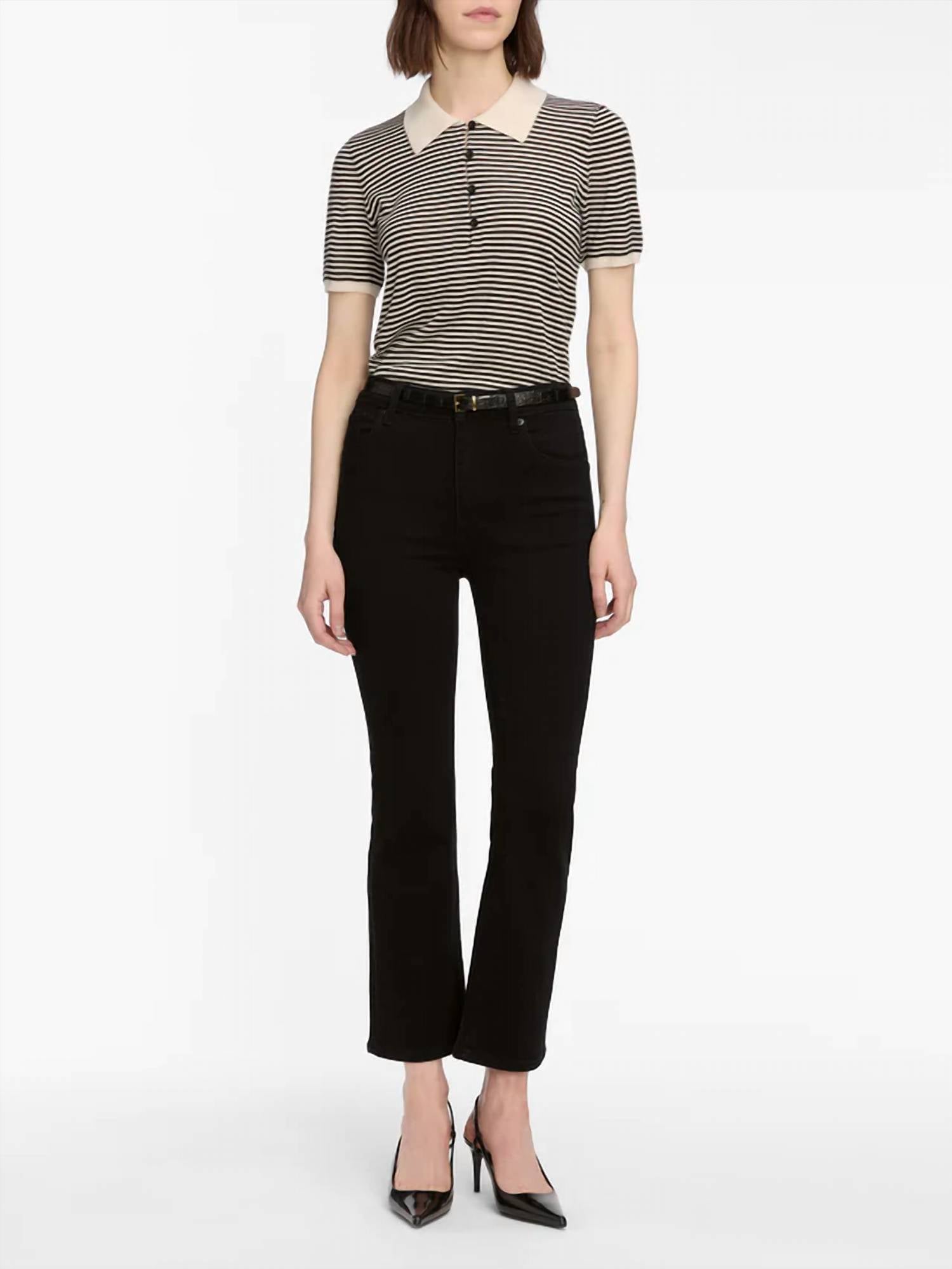Frame - Reboot Crop Bootcut Jeans