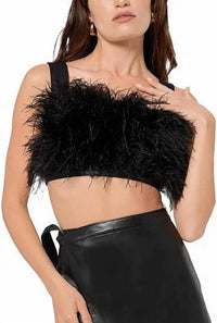 As By Df - Marina feather top