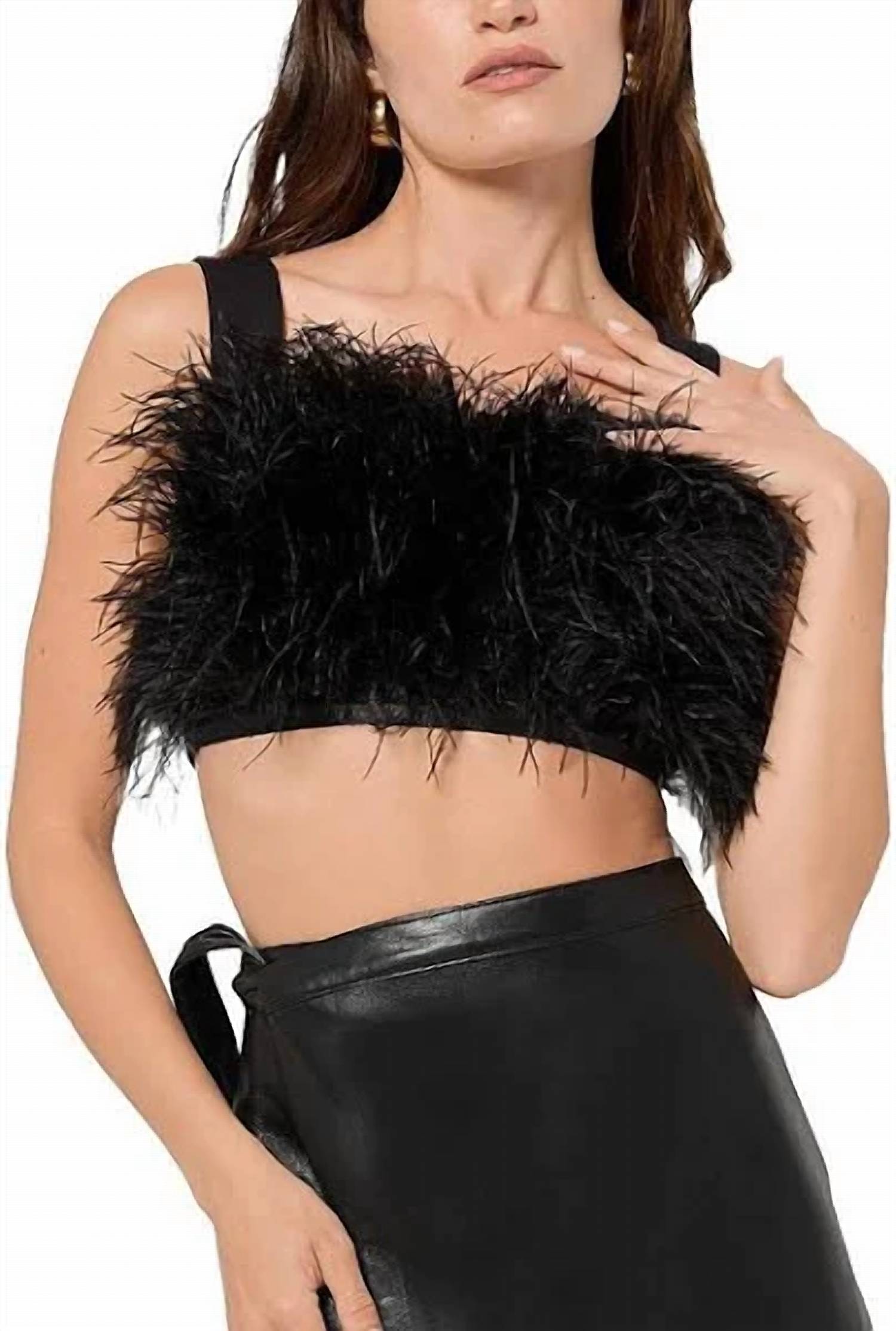 As By Df - Marina feather top