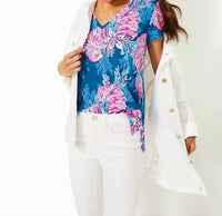 Lilly Pulitzer - Meredith V Neck Tee