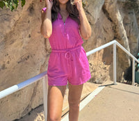 Gilli - Short Sleeve Hooded Romper