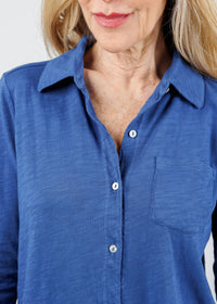 Elliott Lauren - Reese Long Sleeve Button Front Shirt