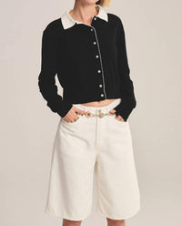 Velvet By Graham & Spencer - Riven Button Down Sweater