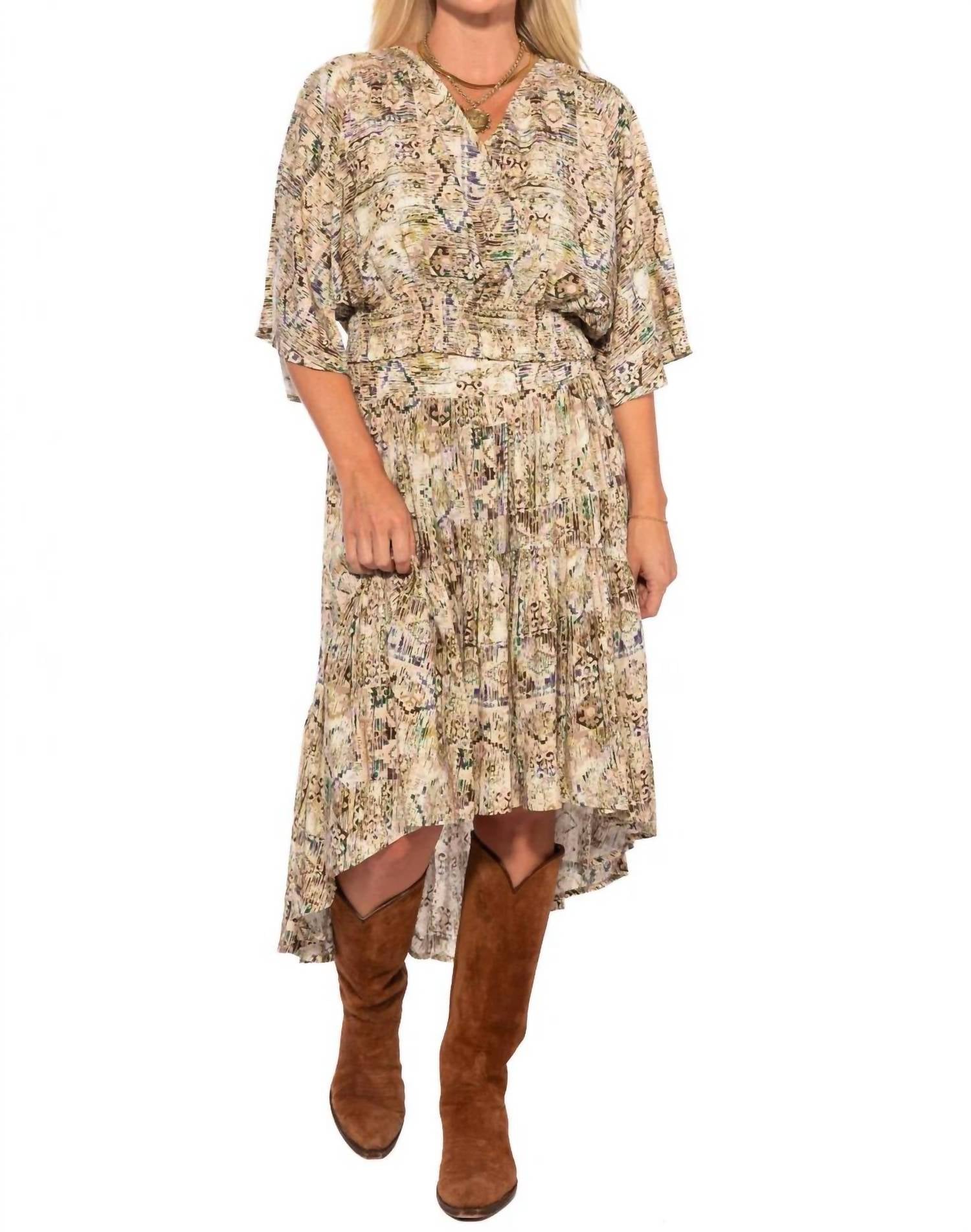 Lovlei - Penny Smocked Waist Top