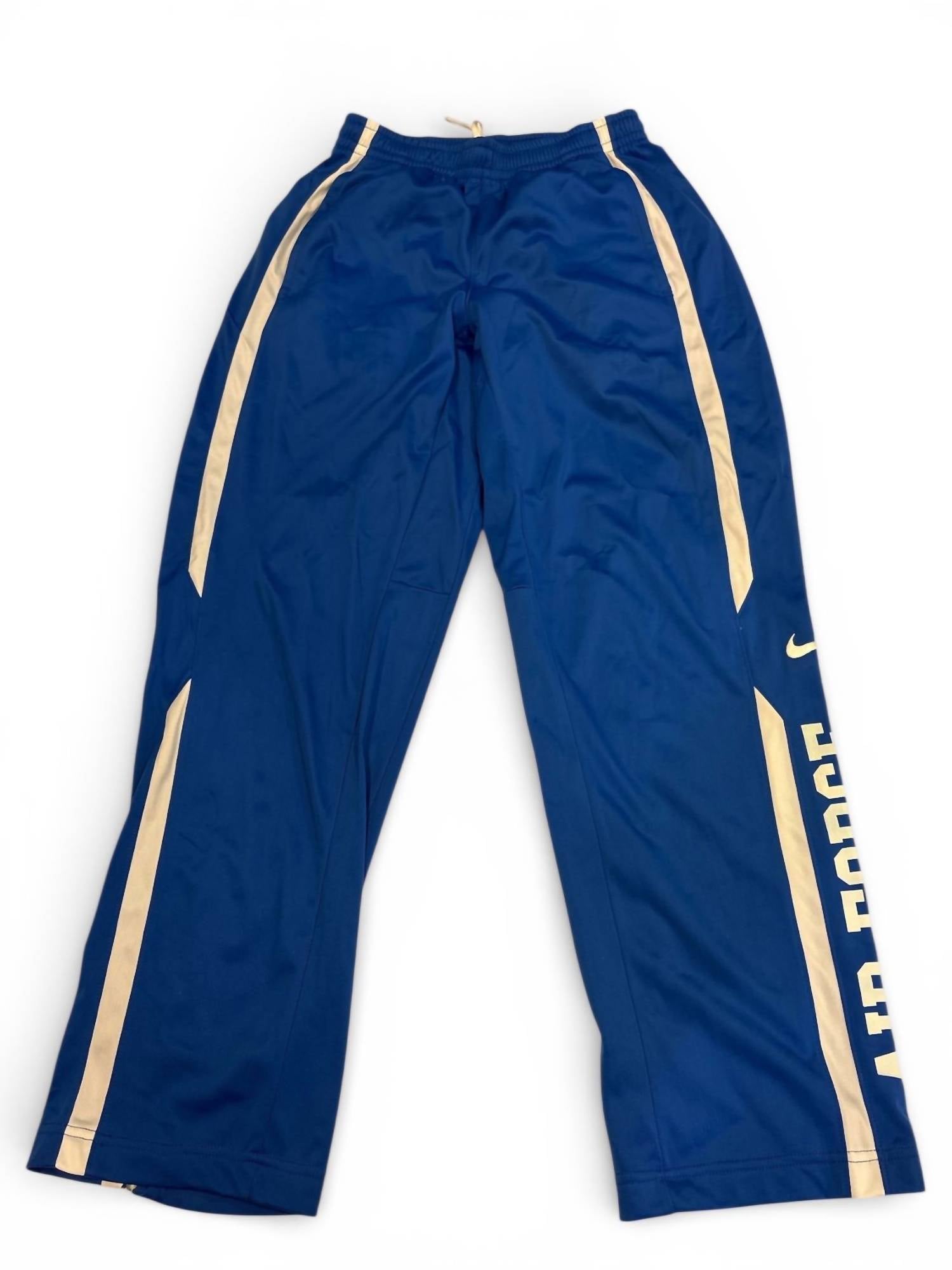 NIKE Men's Air Force Track Pants in blue - men's pants - detail view