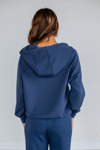 Rae Mode - Hear Me Now Long Sleeve Quarter Zip Hoodie Sweatshirt